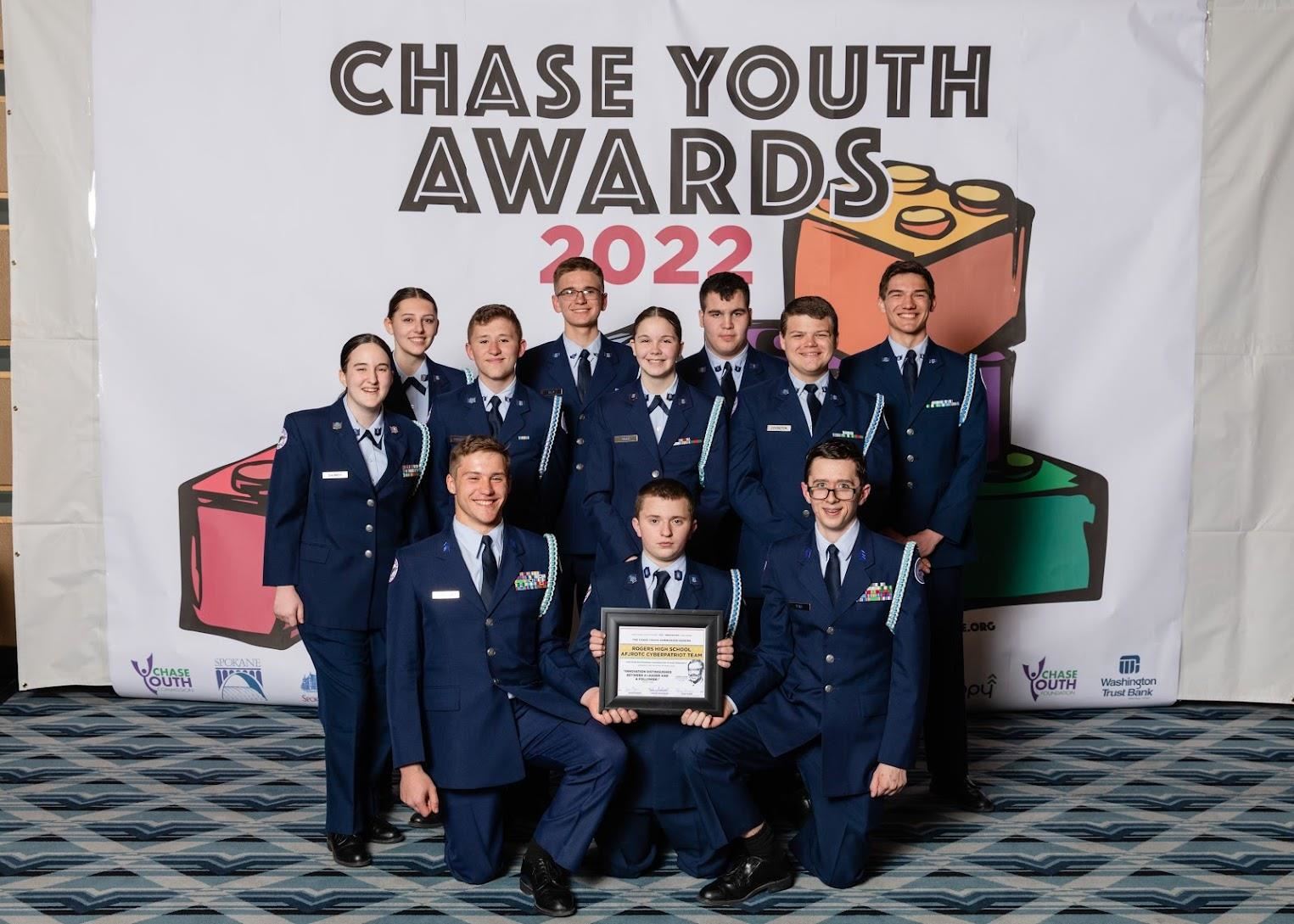 Chace Youth Award Winning Cadets--Innovation 2022